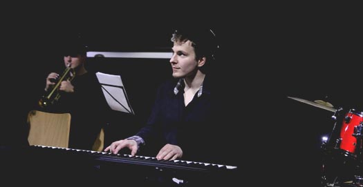 Kamil Maliński podczas występu